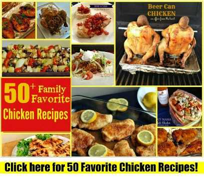 50 mejores collage de recetas de pollo