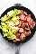 Receta fácil de comida saludable para la sartén de salchicha y col de 30 minutos | lecremedelacrumb.com