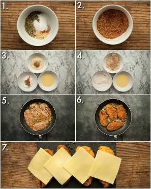 Cómo freír pollo poco a poco para envolturas crujientes de pollo - 7 fotos paso a paso