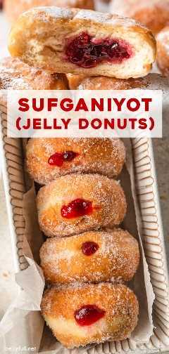 pin para Sufganiyot (Jelly Donuts)