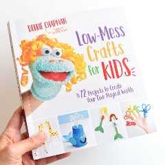 Libro de manualidades Low Mess para niños