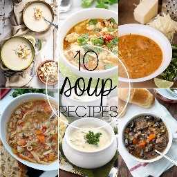 ¡10 recetas de sopa de tus bloggers favoritos!
