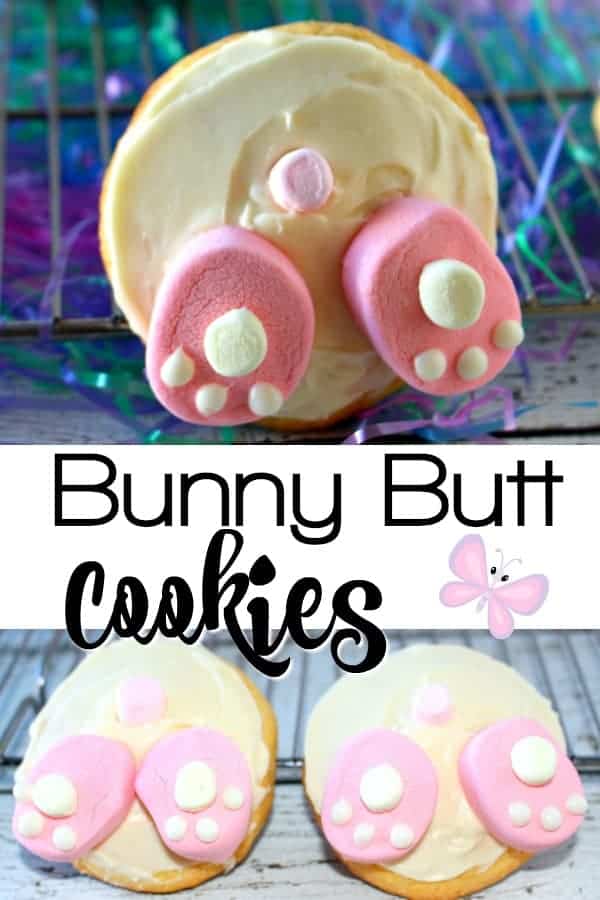 Bunny Butt Cookies - Postre de Pascua