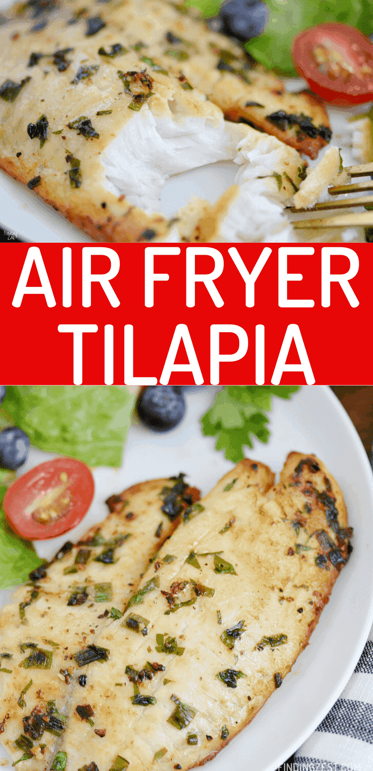 La tilapia Air Fryer es súper fácil y saludable con solo unos pocos ingredientes. Obtenga pescado dorado y escamoso cada vez cocinando su tilapia en la freidora. ¡No vas a creer los resultados!