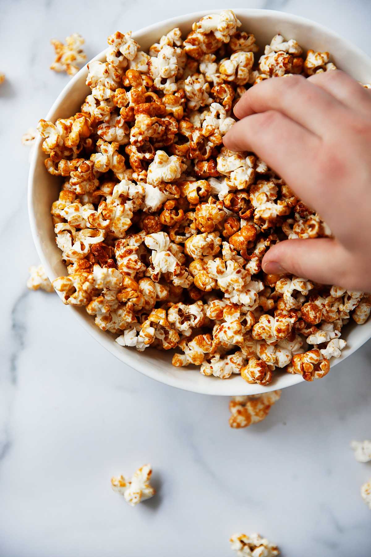 How to make kettle corn with maple syrup