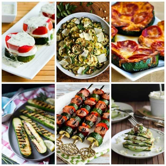 Ten Low-Carb Grilled Zucchini Recipes