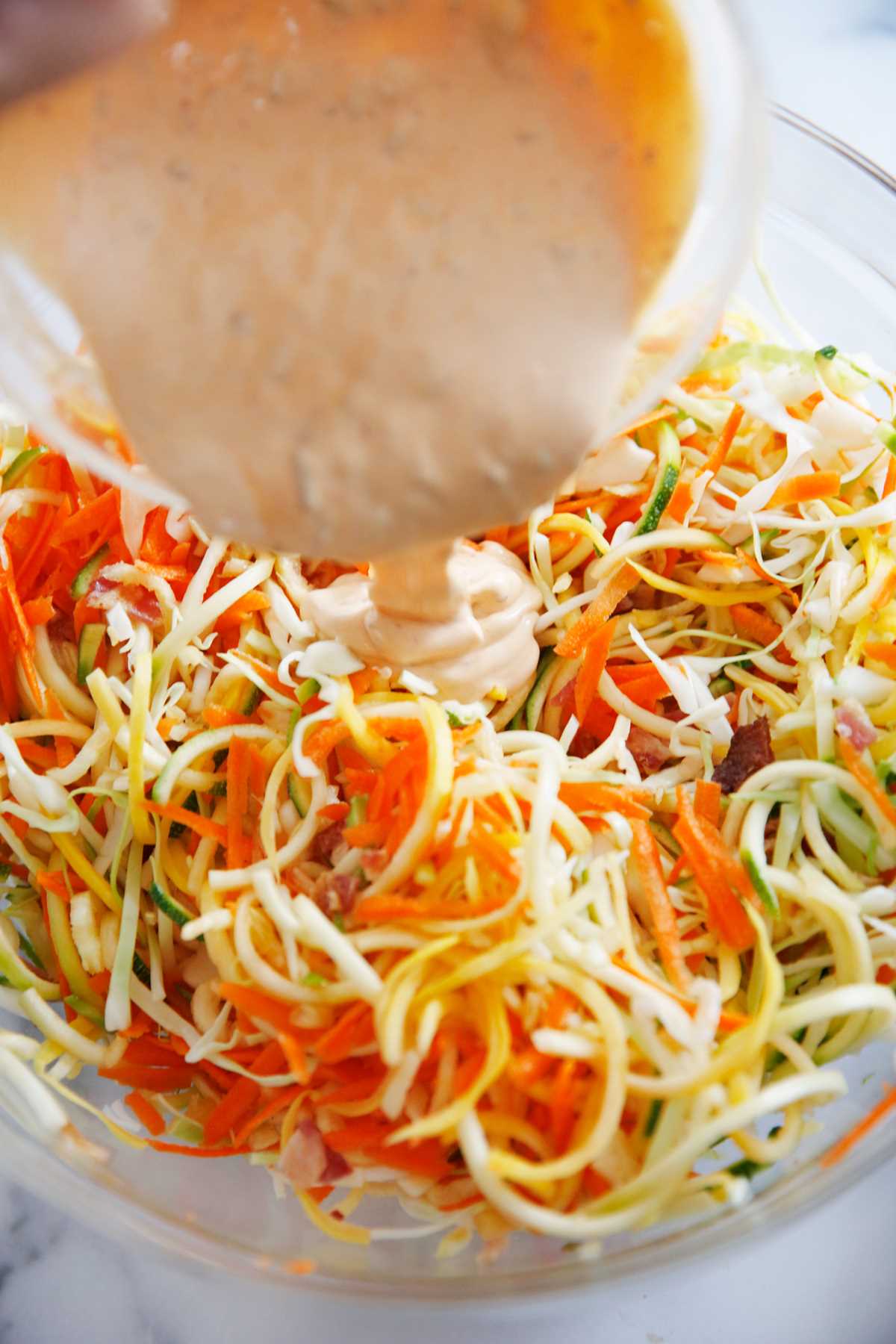 Chipotle slaw in a bowl