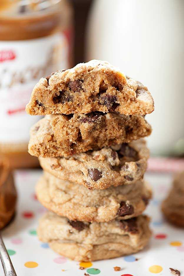 Chocolate Chip Biscoff Cookies recipe from the #BiscoffBook