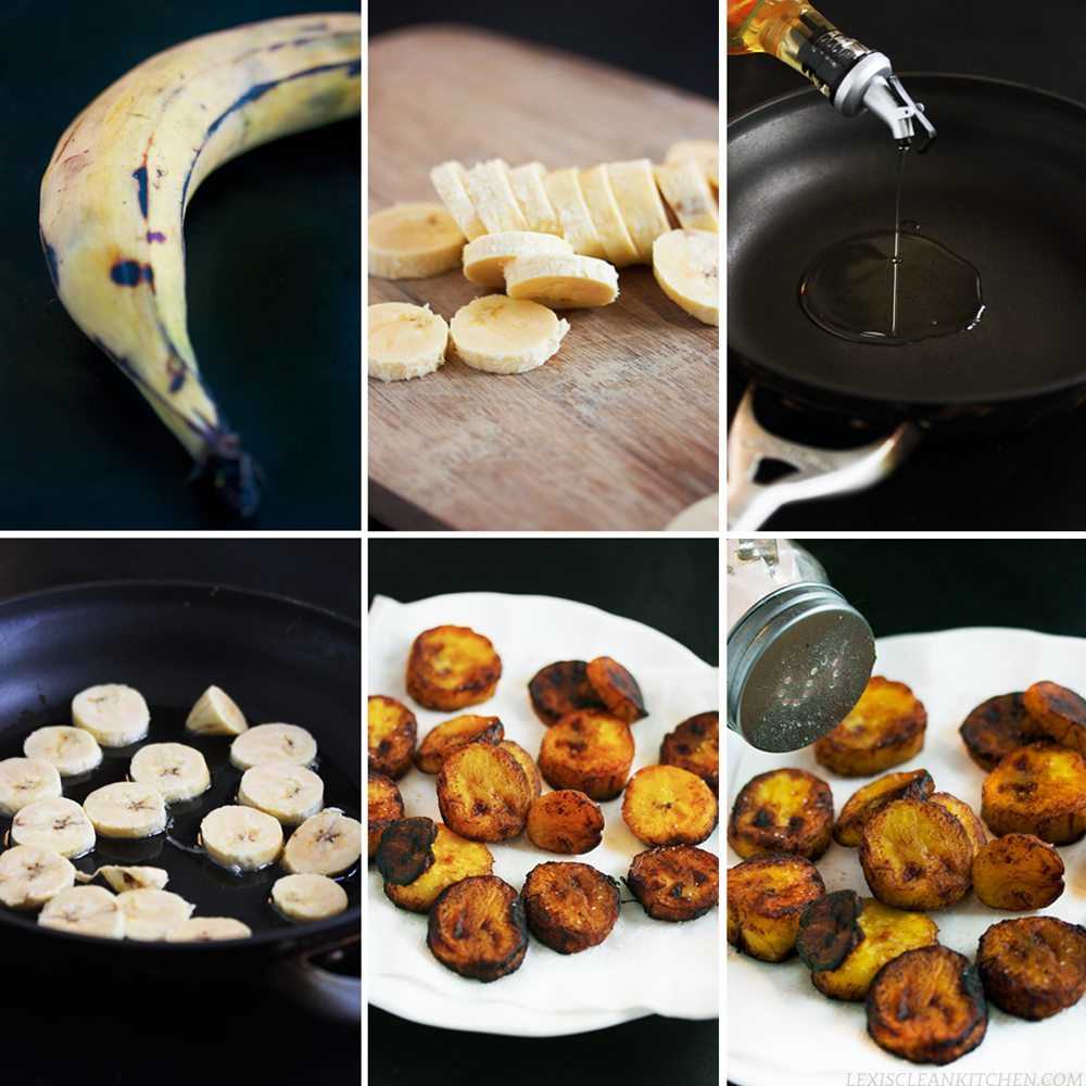 Easy & Healthy Fried Plantains