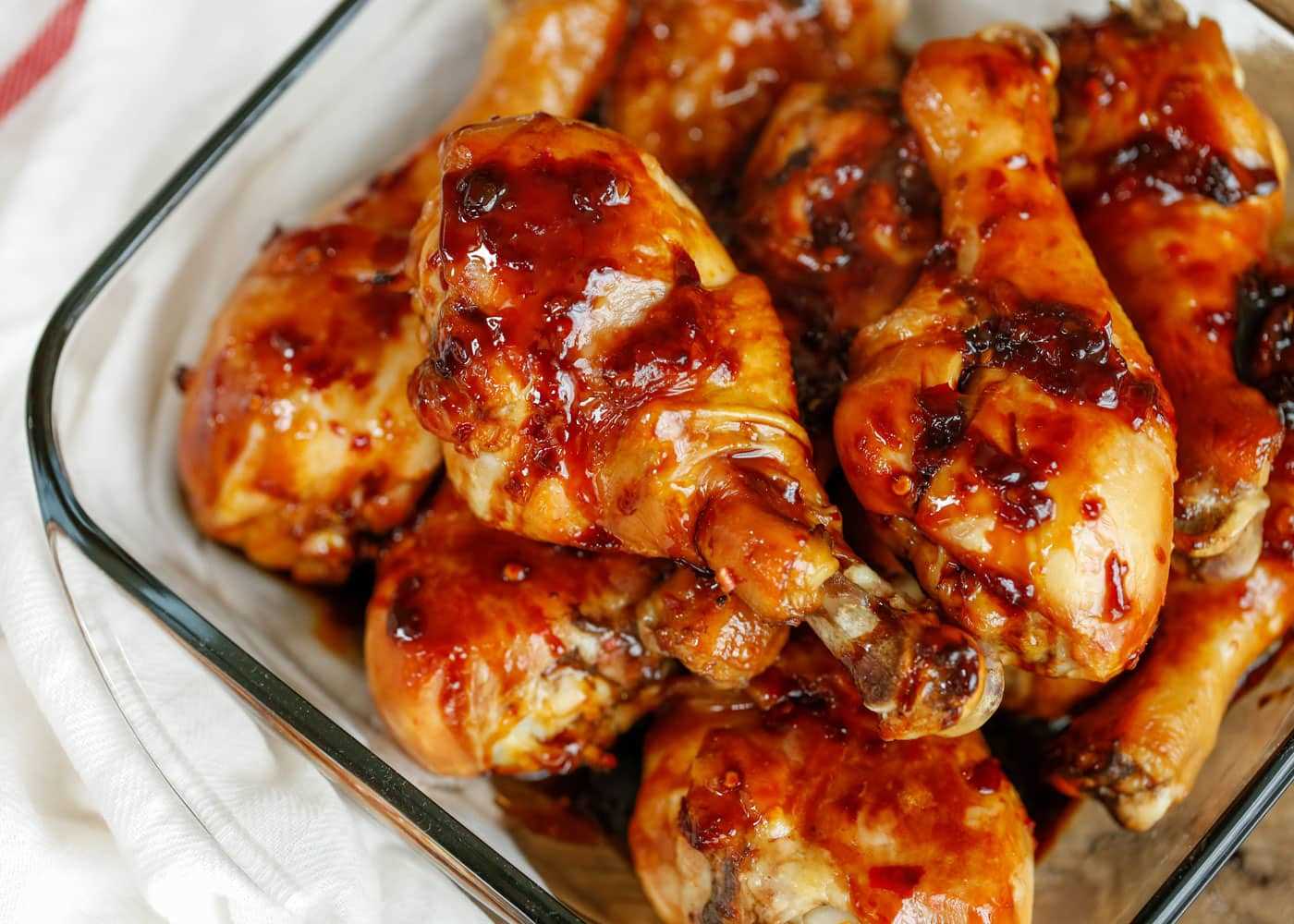 Sticky Asian Chicken is a sweet, salty, spicy blend of flavors that no one can resist! Get the recipe at barefeetinthekitchen.com