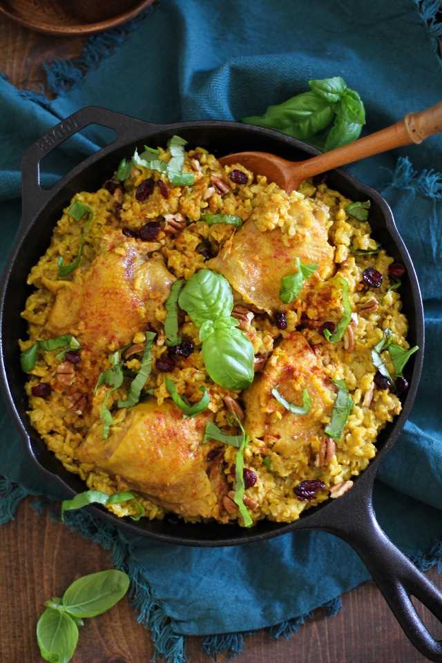 One-Pot Chicken Biryani - a healthy and filling paleo meal