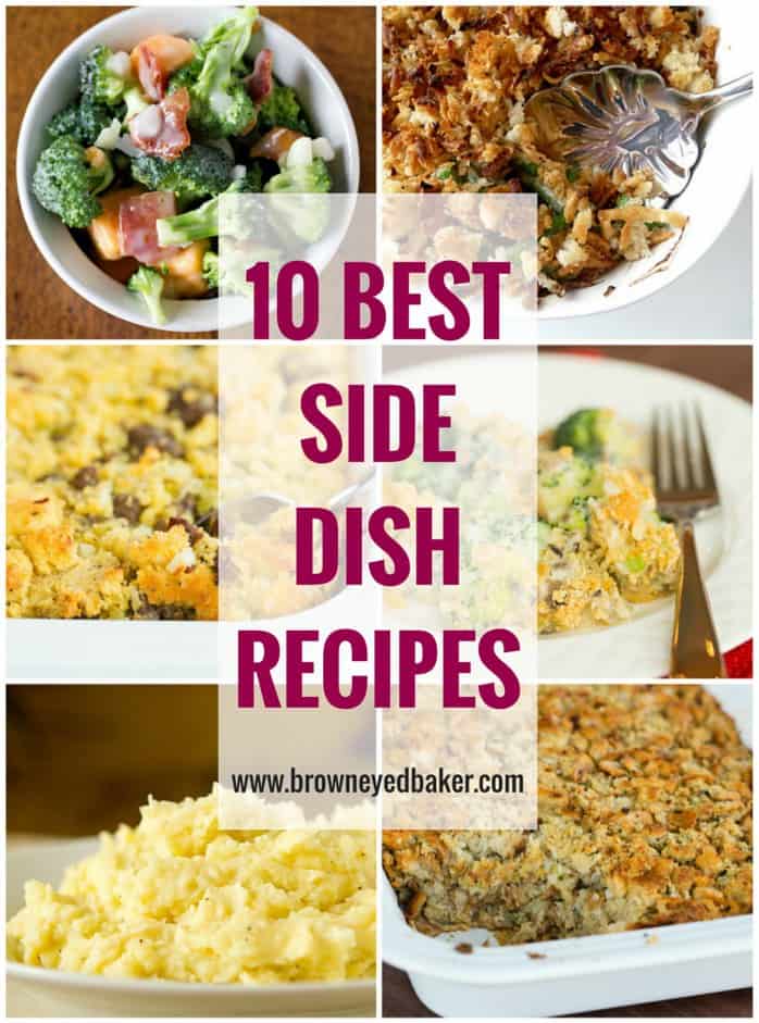Top 10 Side Dish Recipes