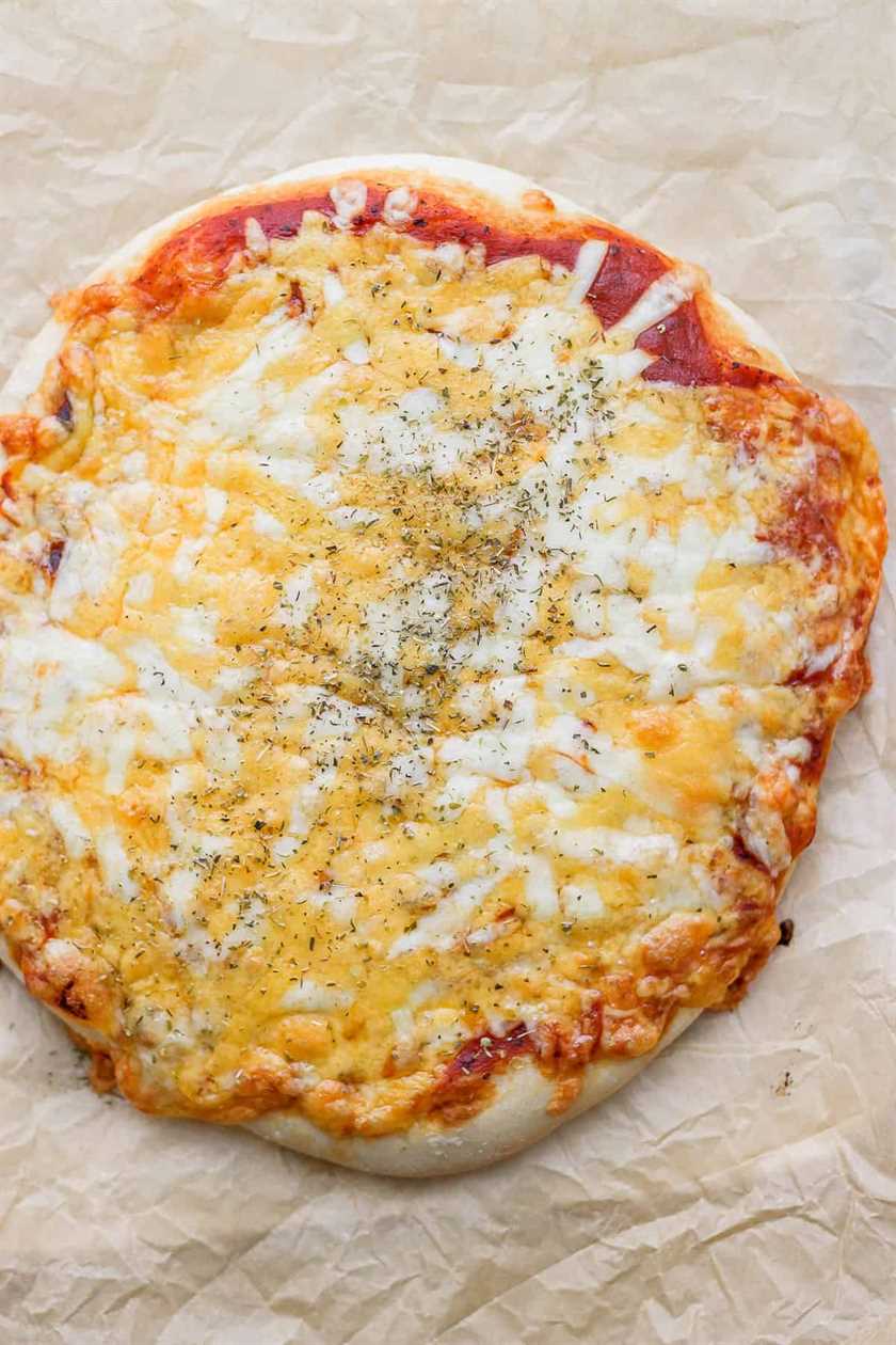 Cheesy homemade pizza dough
