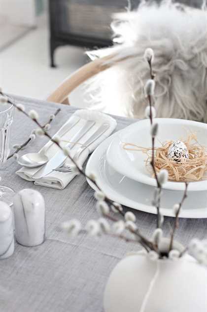 6 ideas de decoración de mesas de Pascua maravillosamente simples
