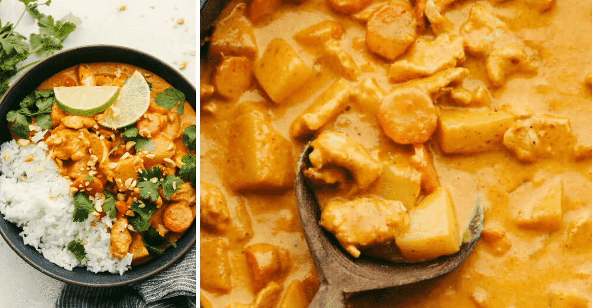 Receta Instant Pot Massaman Curry