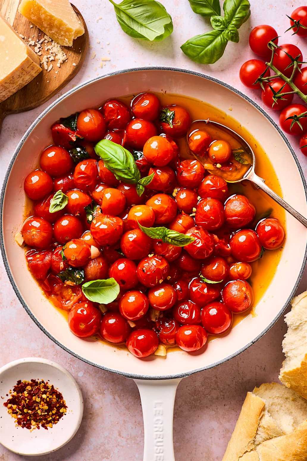 burst cherry tomato sauce