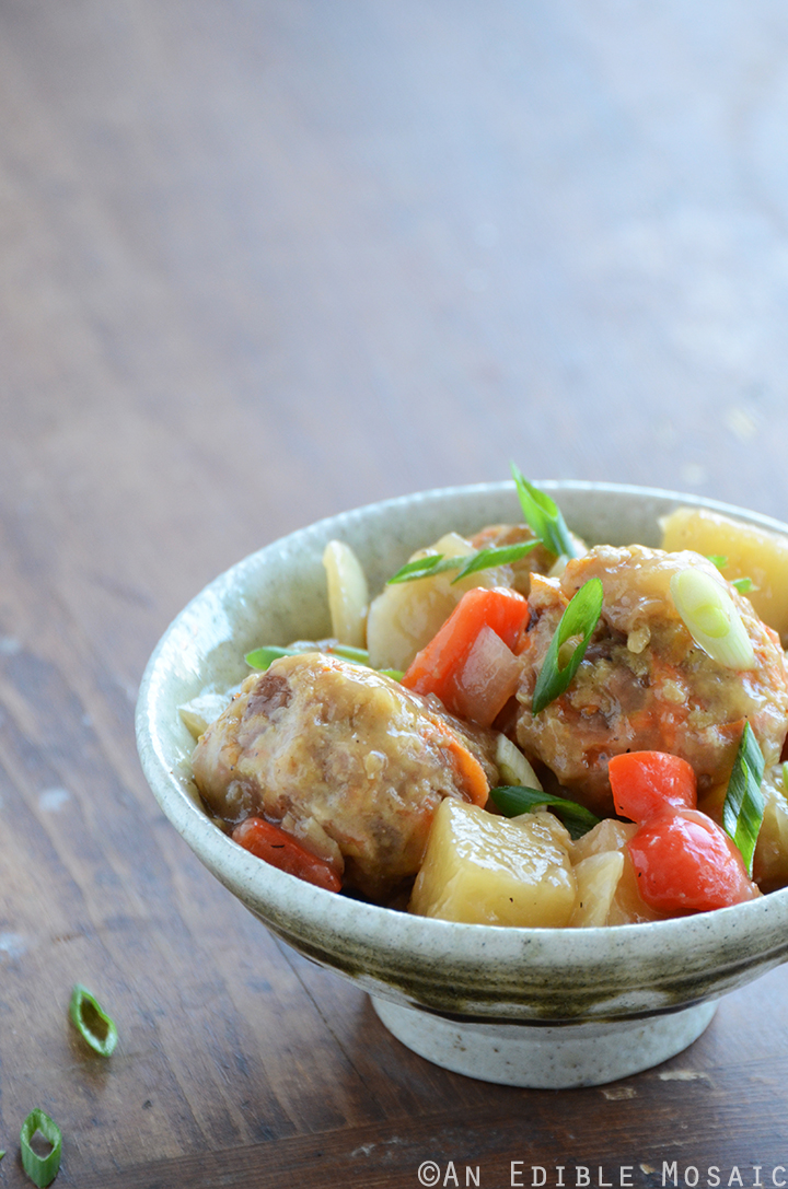 Sweet and Sour Turkey Meatballs 1