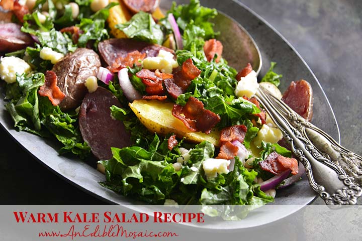 Warm Kale Salad Recipe with Description