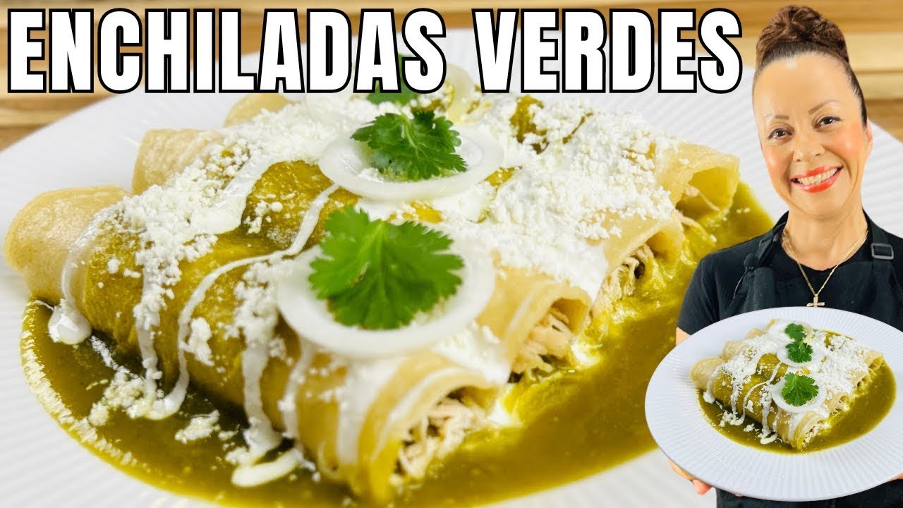 Enchiladas verdes con pollo: 7 recetas irresistibles para disfrutar