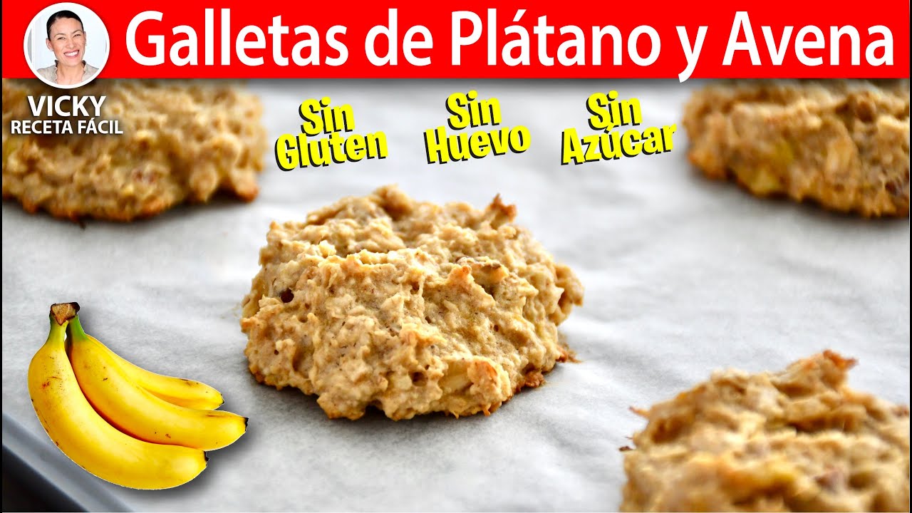 Galletas de avena y plátano: 7 recetas deliciosas y saludables