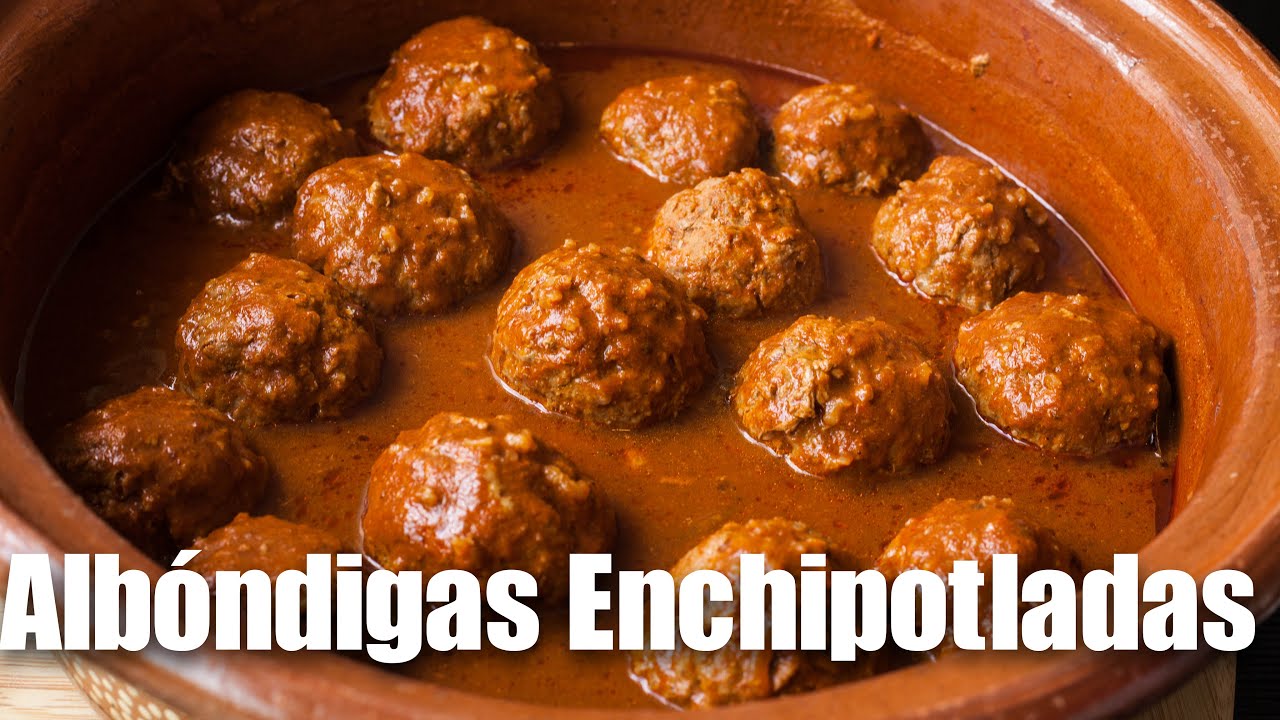 Receta de albóndigas enchipotladas: 5 pasos irresistibles para disfrutar