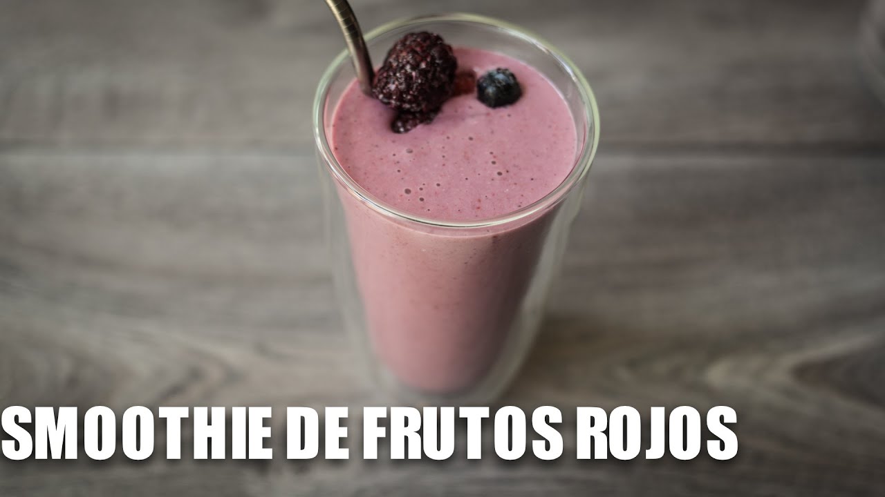 Smoothie de frutos rojos: 7 recetas irresistibles para 2025